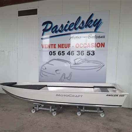 MOTOCRAFT, barque de pêche, vente neuf bateaux, pasielsky bateaux, aveyron