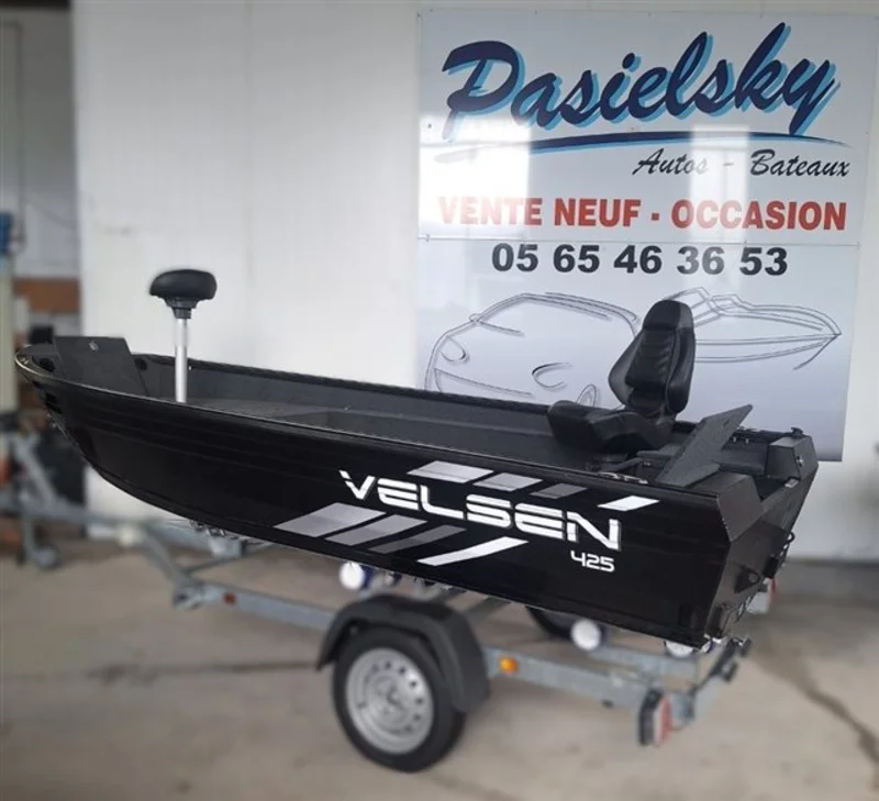 Bateau aluminium VELSEN 425 Tiller