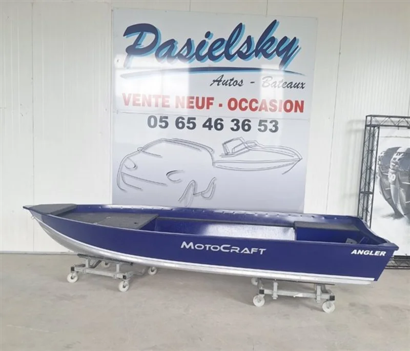 Barque de pêche alu MotoCraft Angler 440