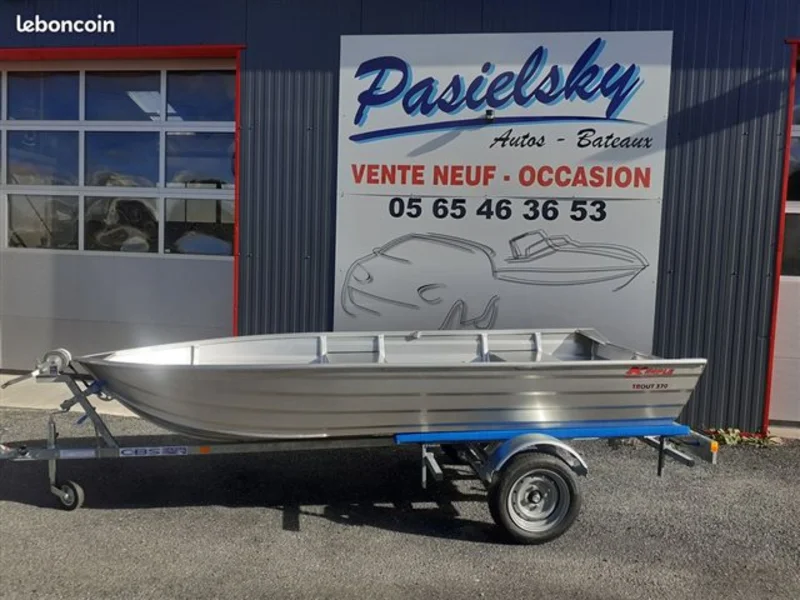 Barque de pêche Kimple Trout 370 Alu