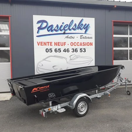 Kimple, barque de pêche, Mercury, Pasielski bateau aveyron