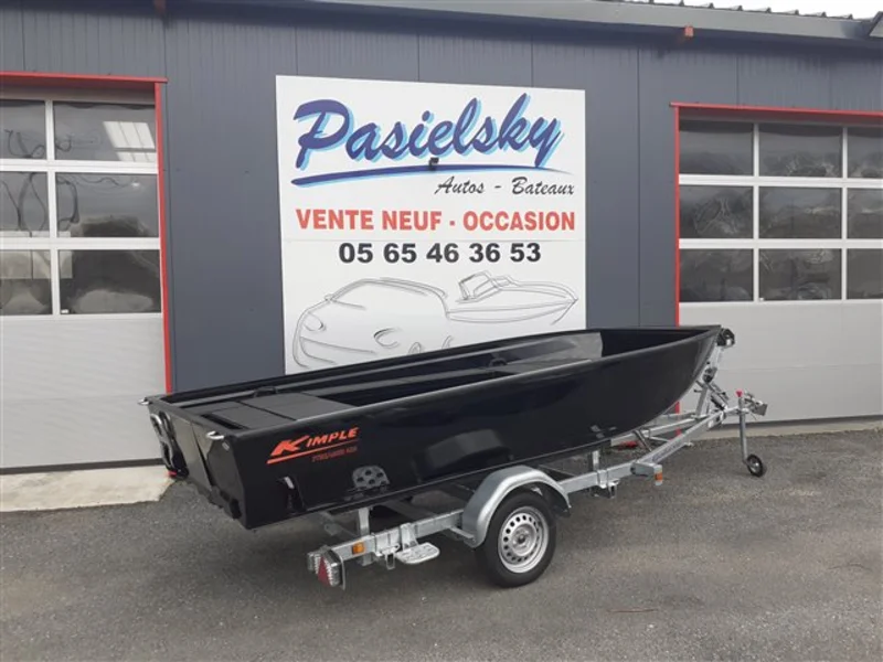 Barque de pêche KIMPLE Streamer 420 peinture noire  