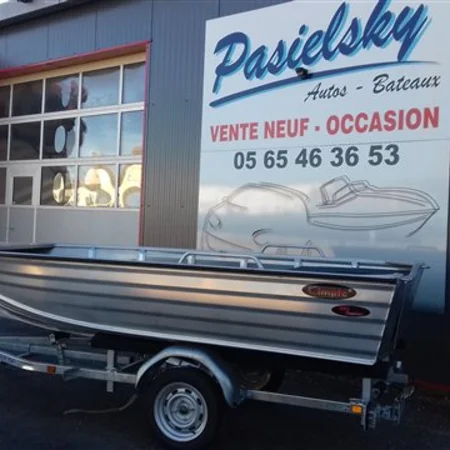 kimple, mercury, Pasielski bateau, lac de Pareloup