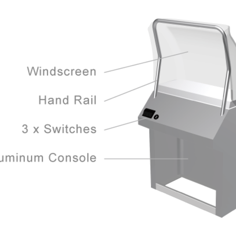 Console Kimple aluminium I BST