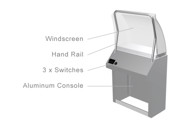 Console Kimple aluminium I BST
