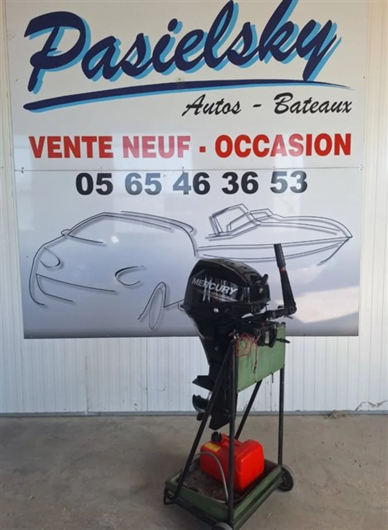 Moteur Mercury F 20cv 4 Temps arbre court, barre franche 