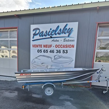Kimple, barque de pêche, Mercury, Pasielski bateau aveyron