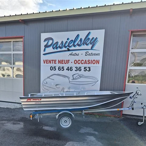 Barque de pêche Kimple Hunter 370 standard