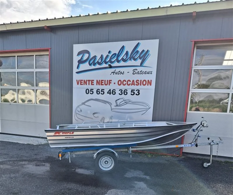 Barque de pêche Kimple Hunter 370 standard