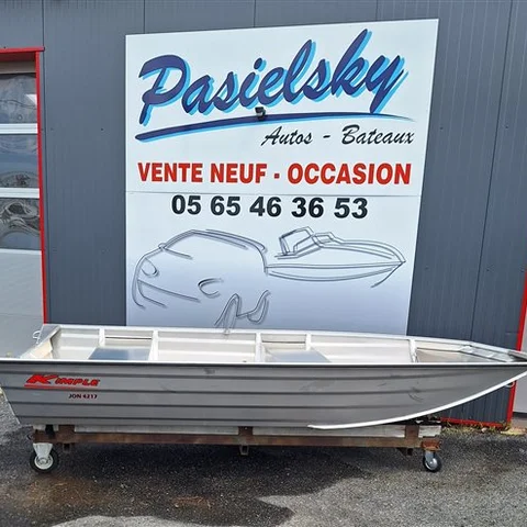 Barque de pêche KIMPLE Jon Boats J4217 Alu