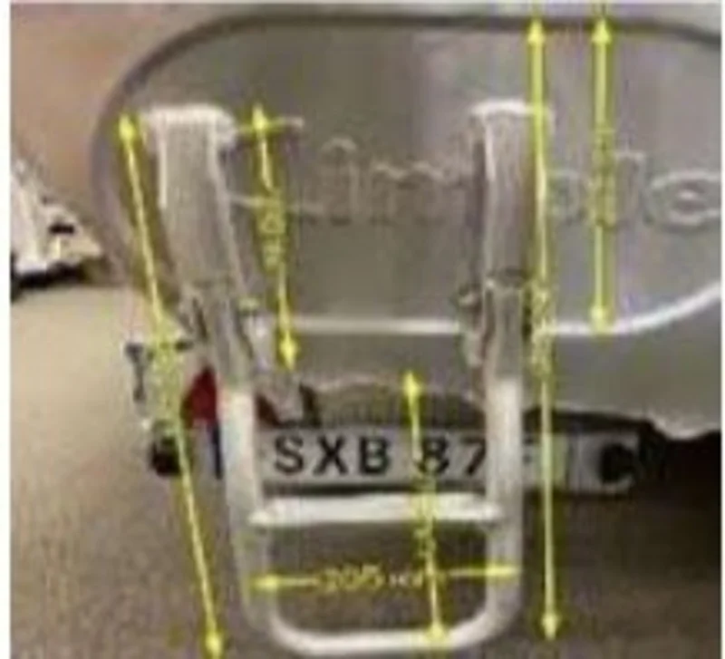 Echelle en aluminium faite à la main