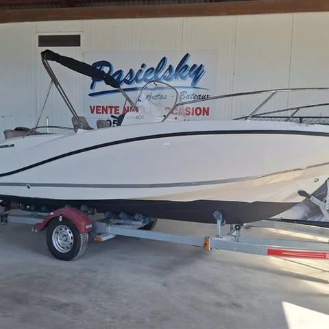 Quicksilver 605 Activ Open Mercury 115cv CT et remorque