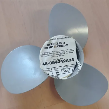 48-854342A33-Hélice Alu Mercury 40-60cv Big Foot 14X10P (ou ref 8M 015 1353)