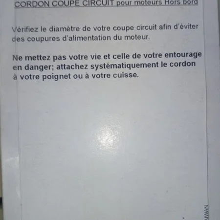 Cordon coupe circuit Tohatsu